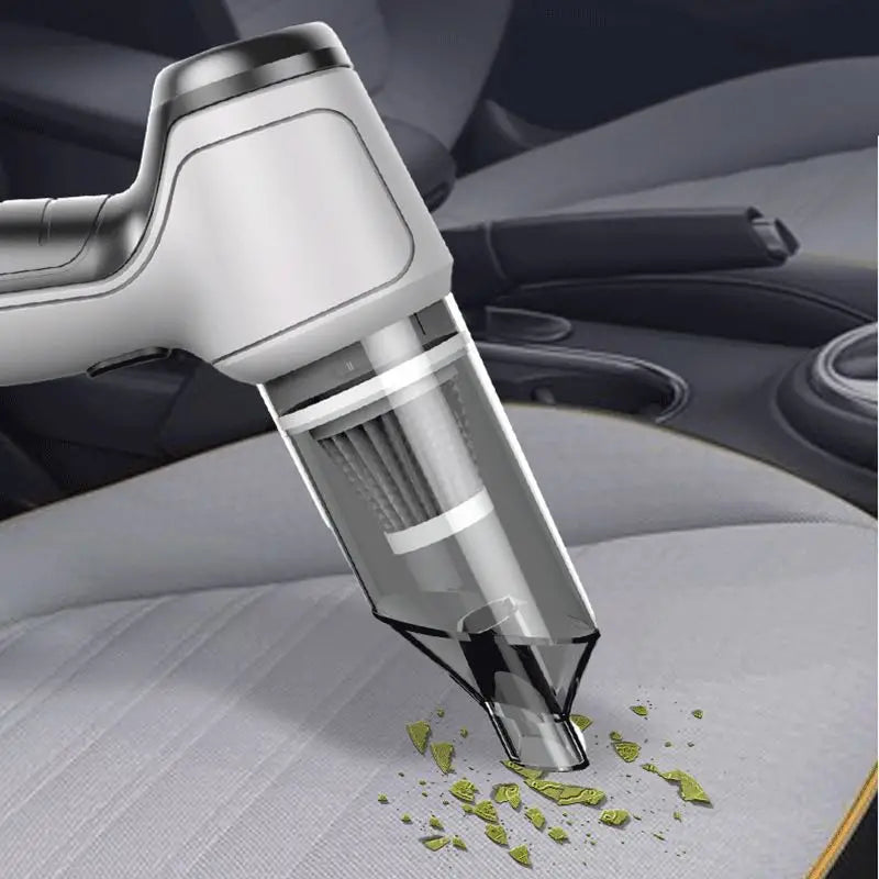 ASPIRADORA DE MANO PARA AUTOS INALÁMBRICA – TURBO CLEAN✅