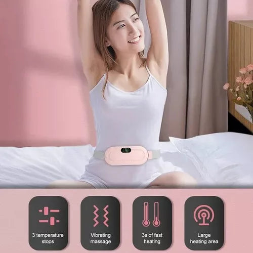 MASAJEADOR TERMICO ALIVIA COLICOS CÓLICA COMFORT 🔥