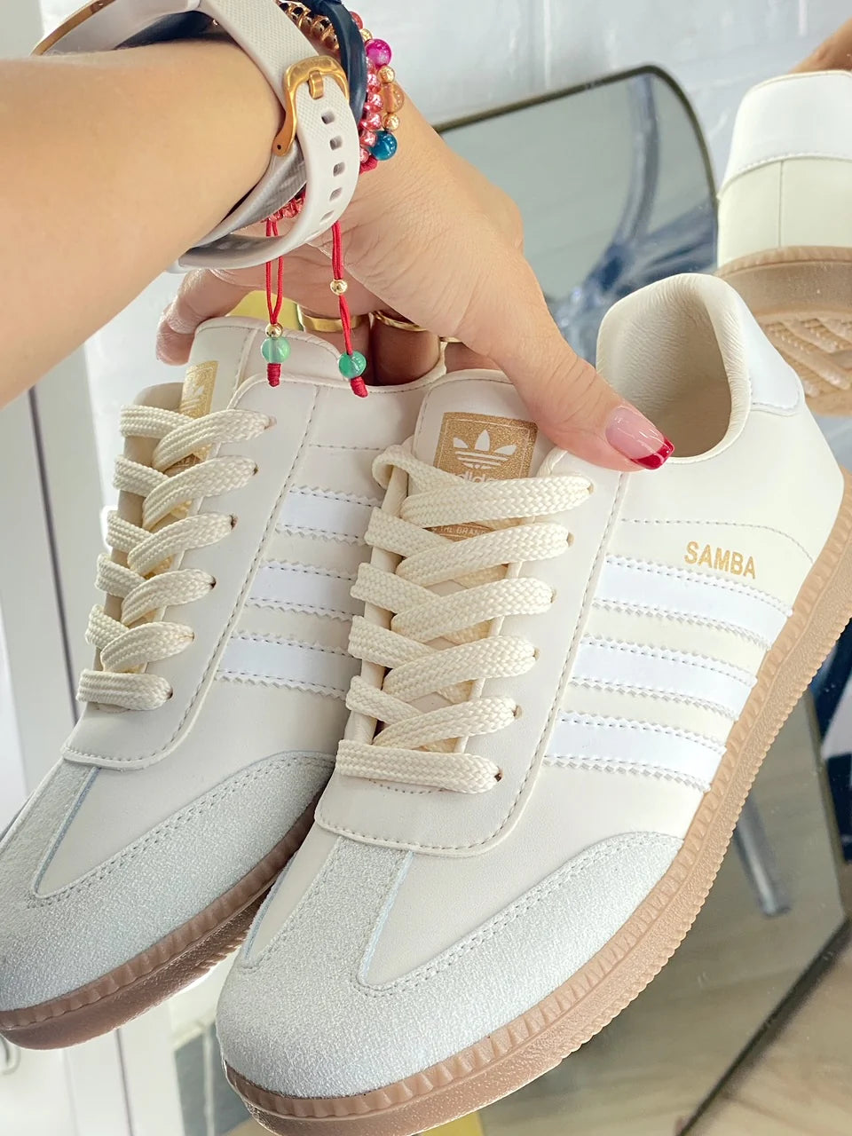 [EDICIÓN LIMITADA] Tenis Samba Color Beige Exclusiva !!!