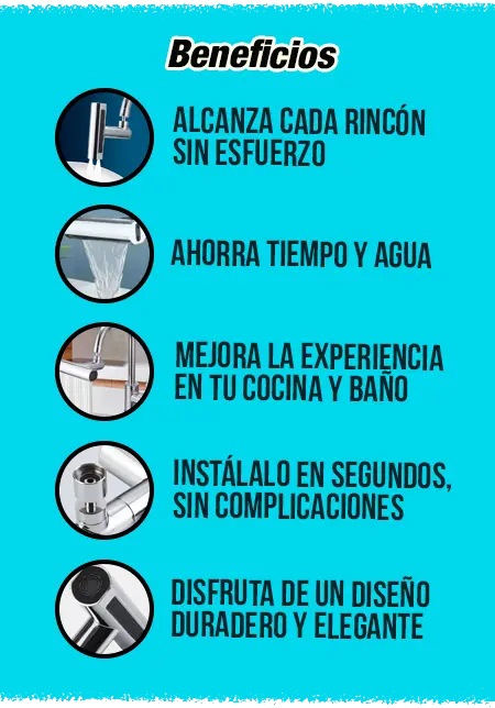 ¡COMPRA 1 Y LLEVA 4! ¡GRIFO UNIVERSAL!💎
