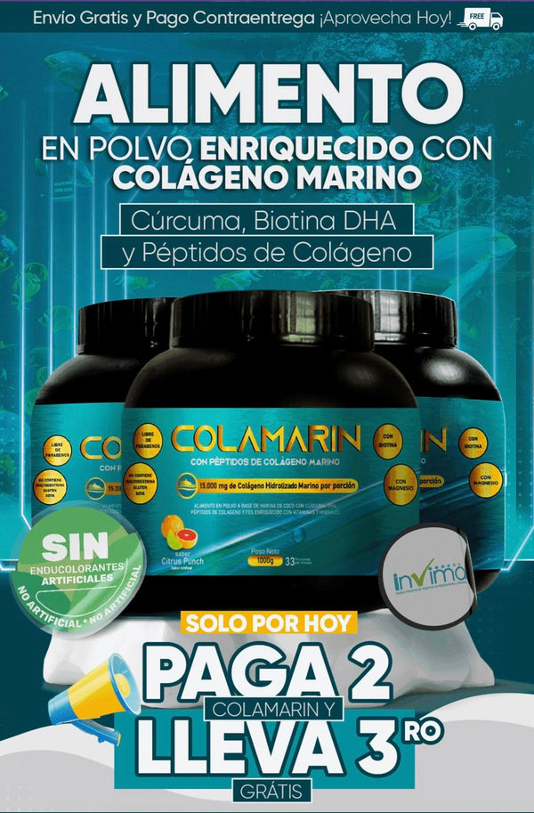 COLAMARIN PAGUE 2 Y LLEVE 3 + OBSEQUIO✅