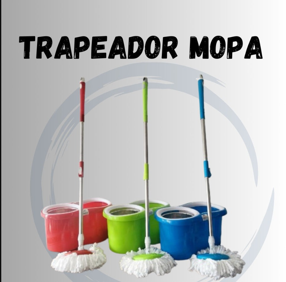 Kit de Limpieza Trapero Mopa + Cepillo d