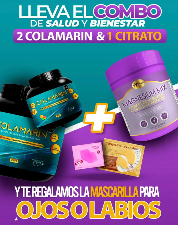 2 COLAMARIN + 1 MAGNESIUM MIX + OBSEQUIO